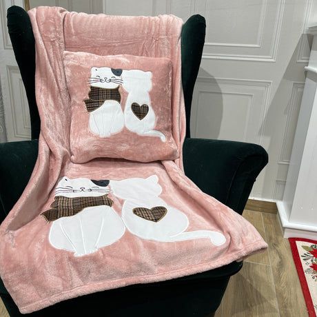 Plaid Pile LILLY GATTINI TARTAN By Preziosa Home (Natale)