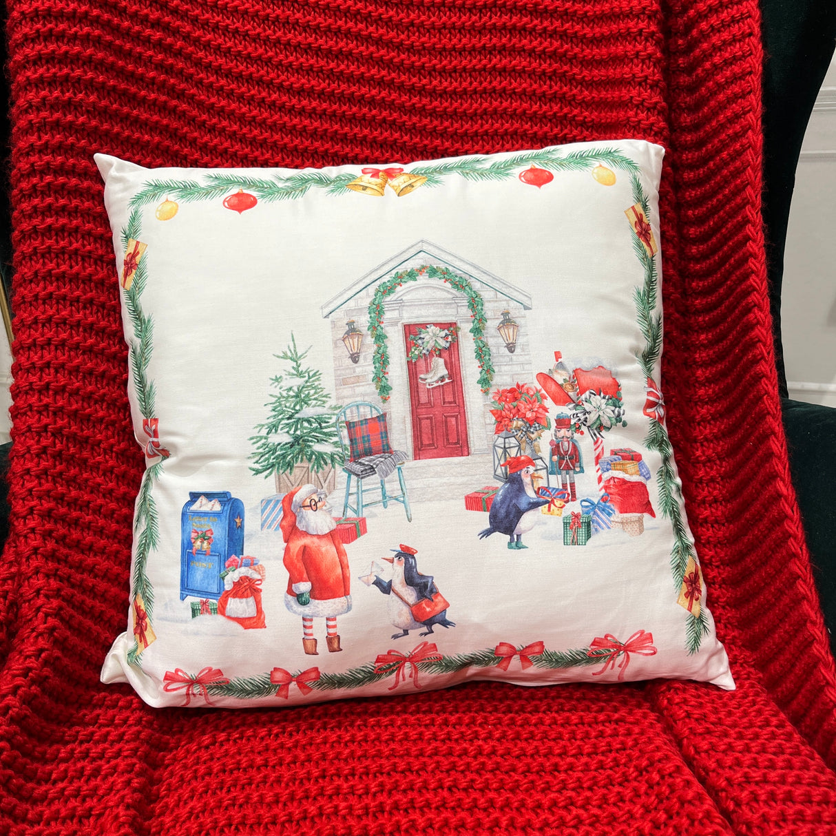 Cuscino VILLAGE By Tessitura Randi (Natale)