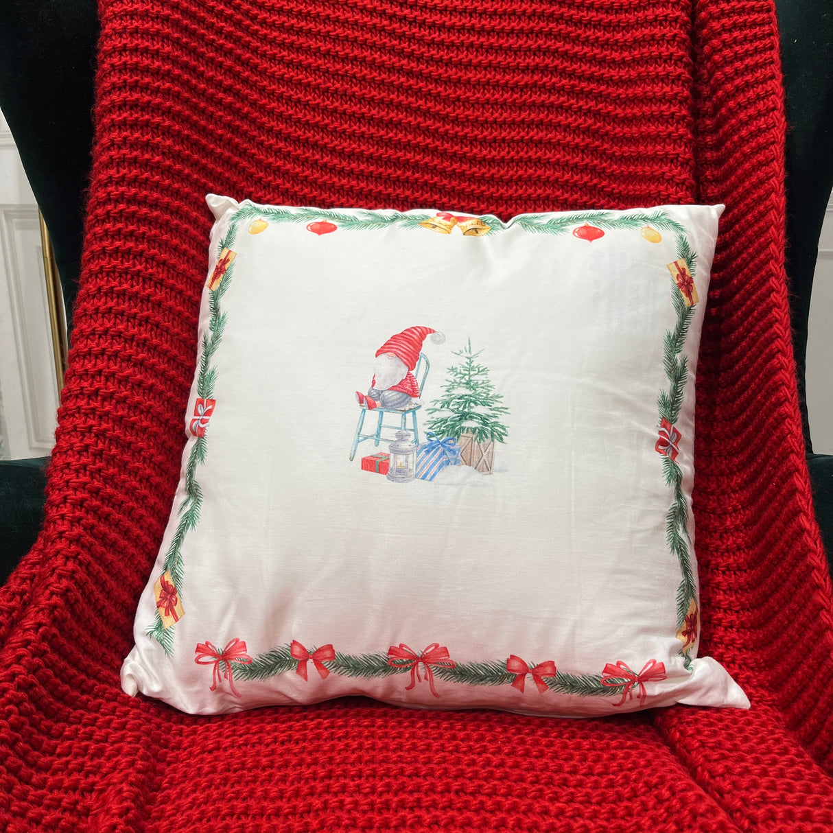 Cuscino VILLAGE By Tessitura Randi (Natale)