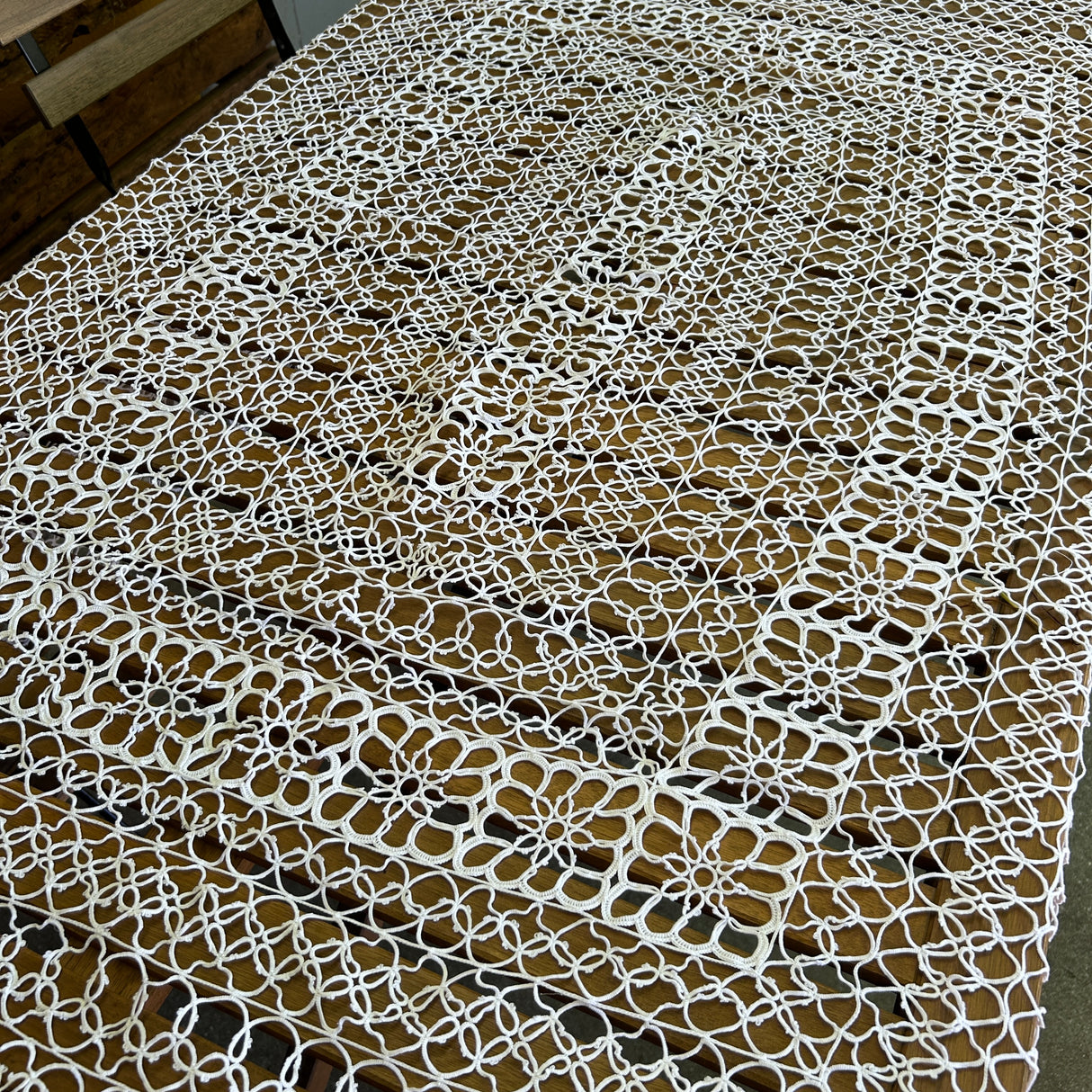 Copritavolo x6 posti in Lavorazione CHIACCHIERINO by Mondo Biancheria