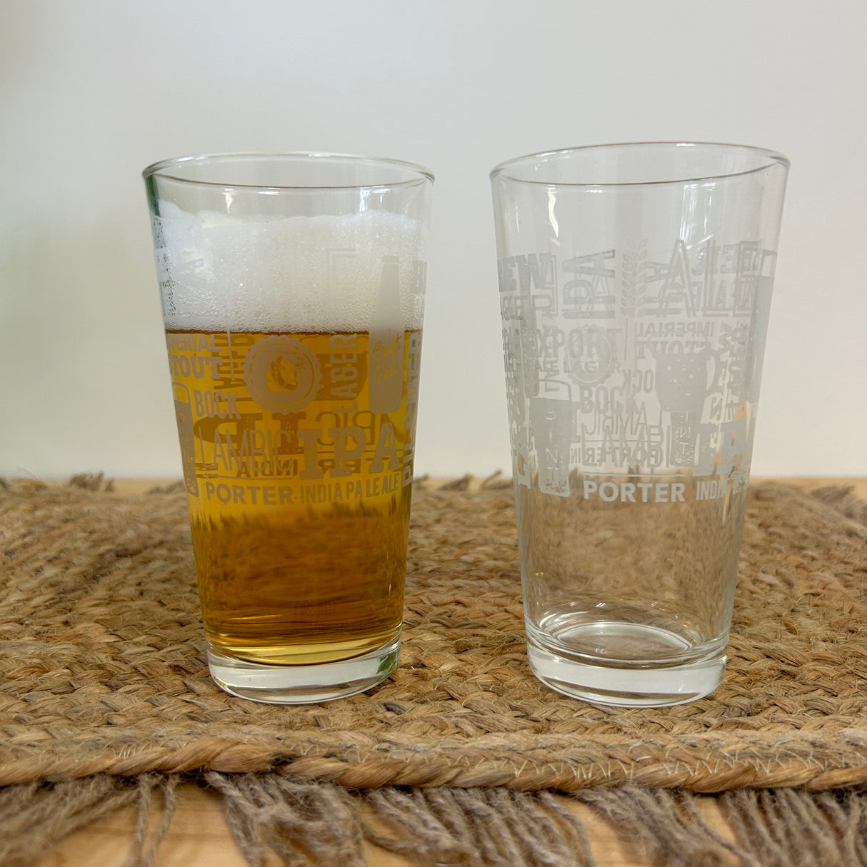 set 2 Bicchieri Birra 380 cc By Cerve