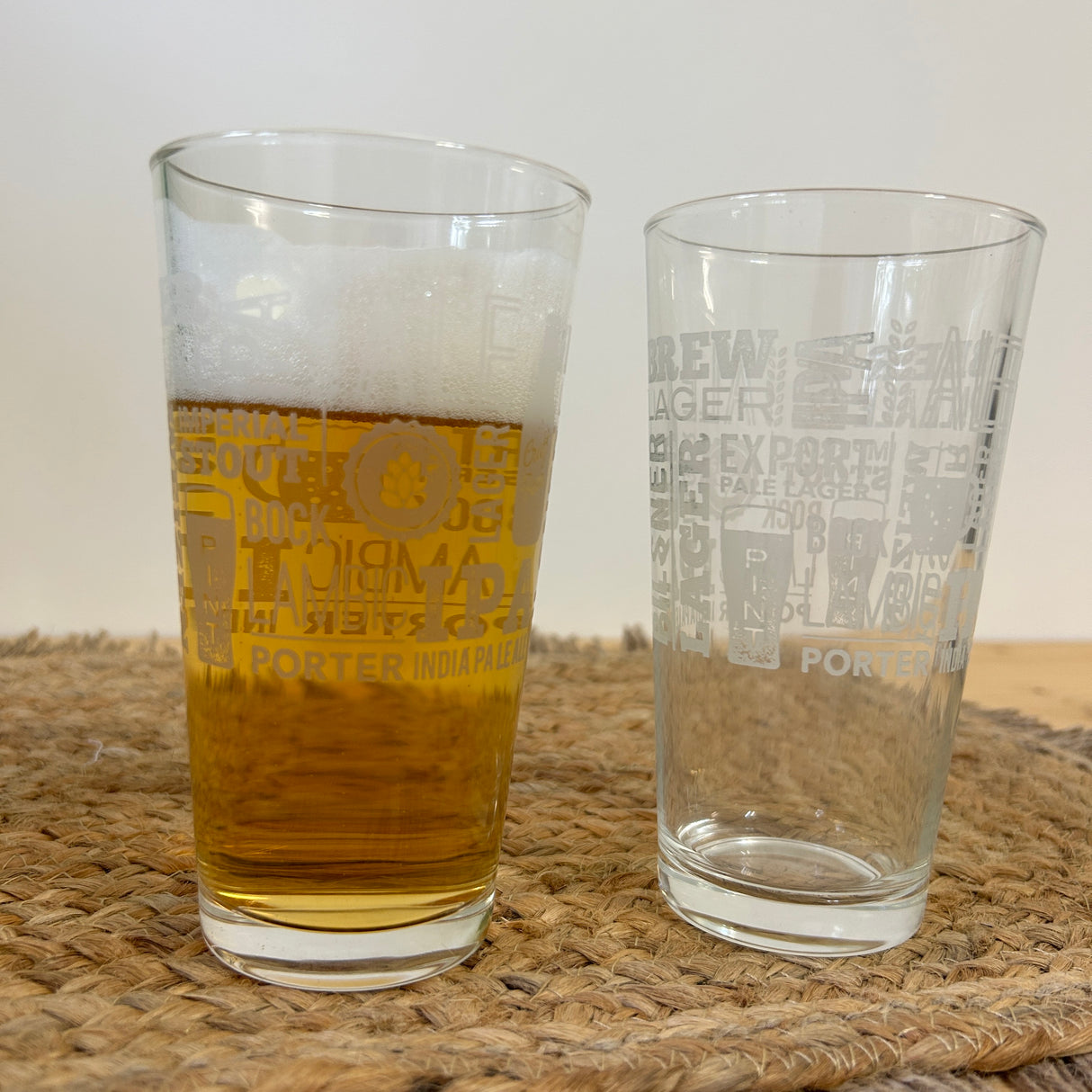 set 2 Bicchieri Birra 380 cc By Cerve