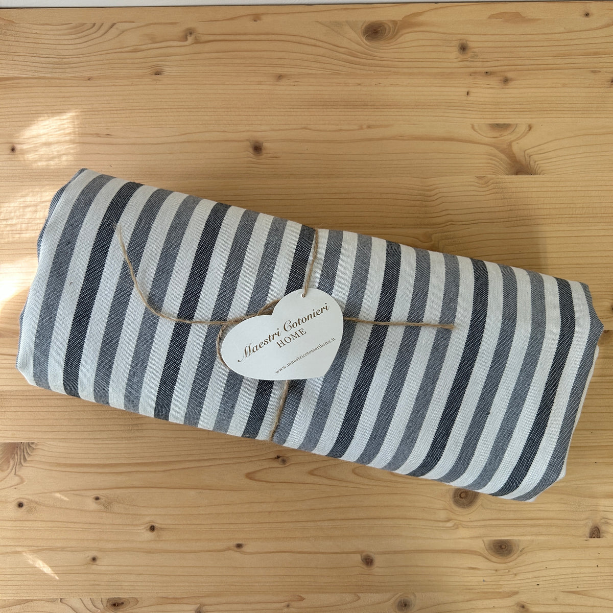 Ulster Weavers Copriteiera In Cotone – Motivo A Righe Grigio – Designers Guild, 35x27 Cm