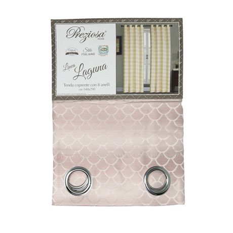 Tenda LAGUNA conchiglia 140x290 by Preziosa Home