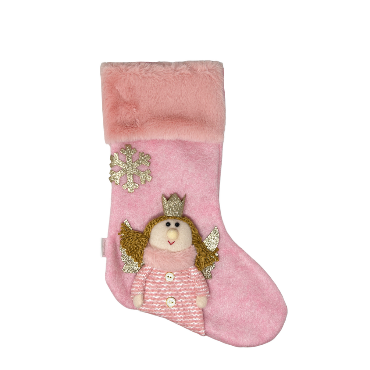 Calza Befana ANGELO Rosa By Preziosa Home (Natale)