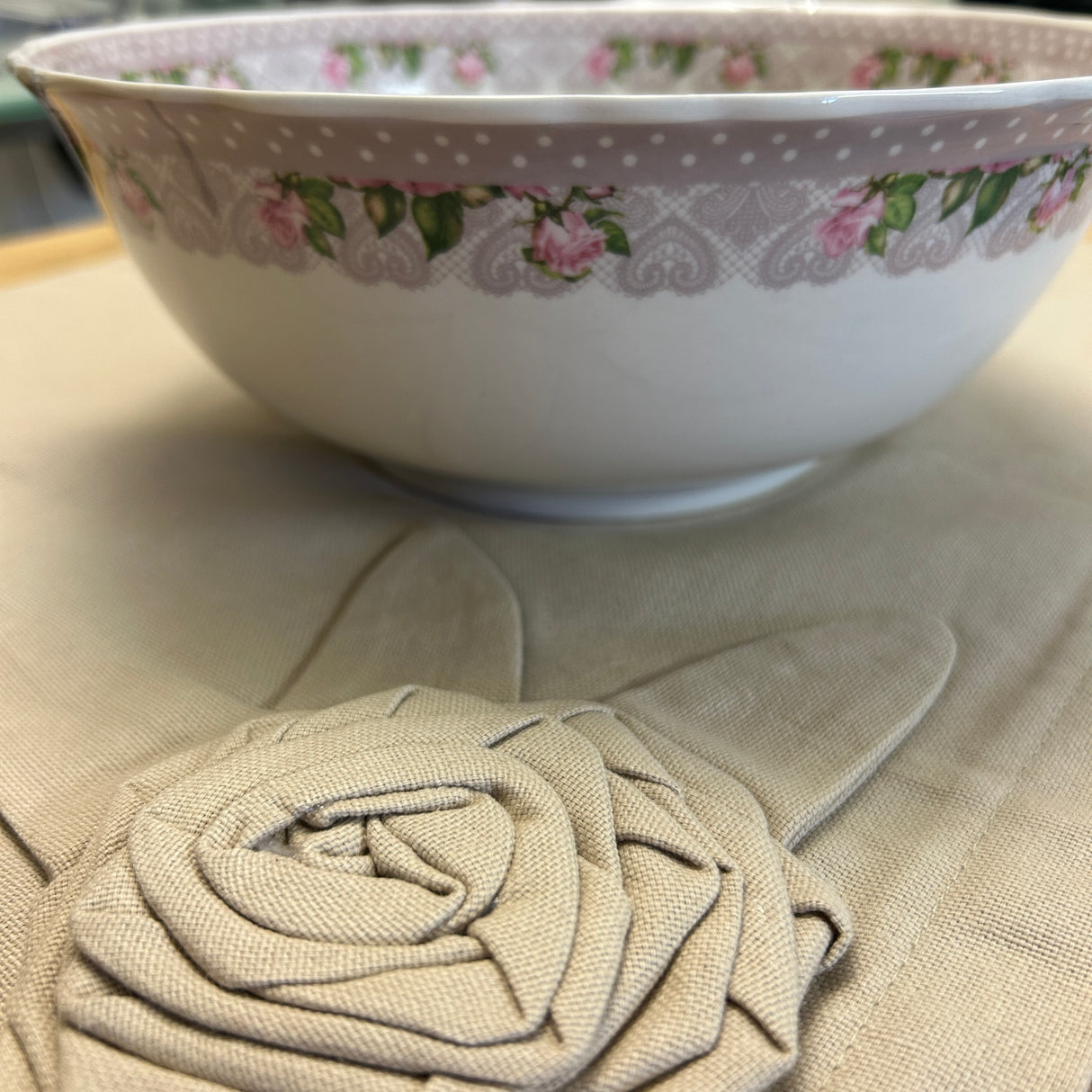 Insalatiera SHABBY CUORE 25x 10 cm by Arca