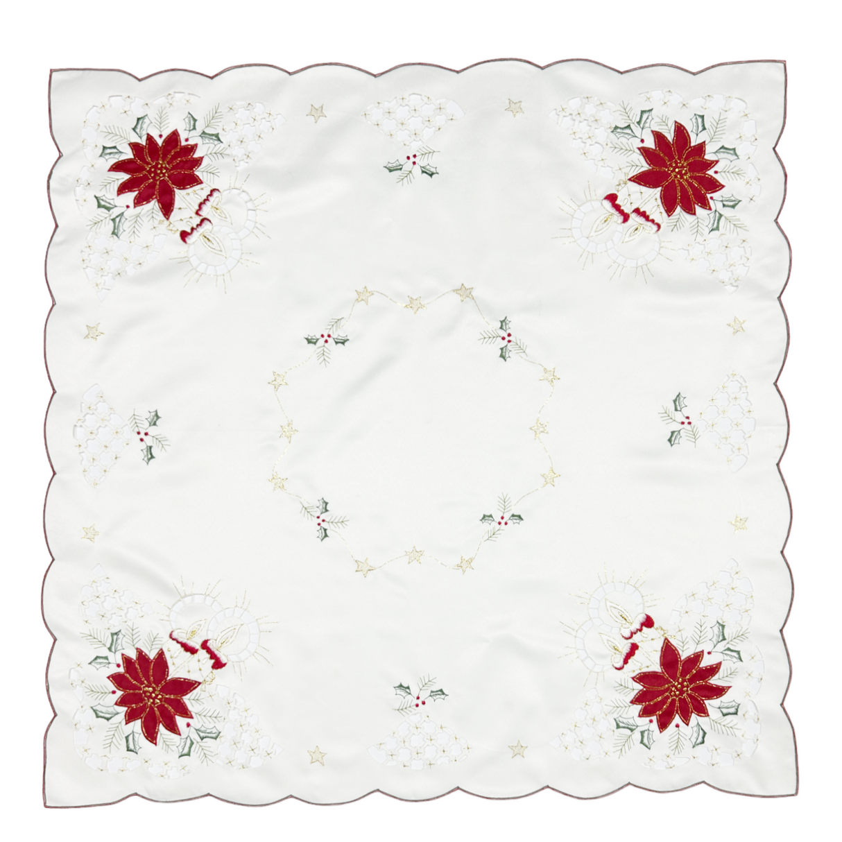 Centrotavola BIANCO NATALE (047) By Mondobiancheria