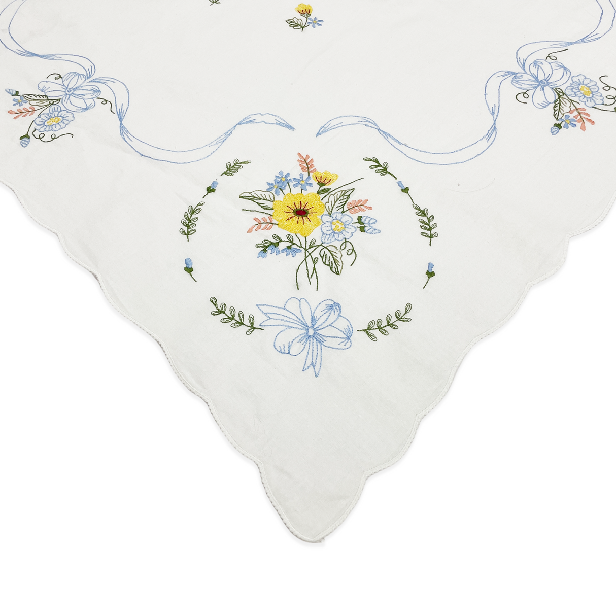 Centro MAZZOLINO DI FIORI (018) by Mondo Biancheria