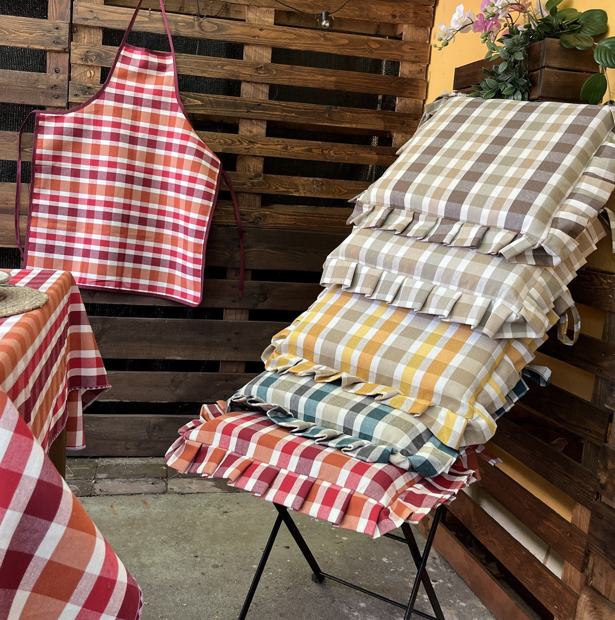 Coppia Cuscini Coprisedia SQUARE by Karì