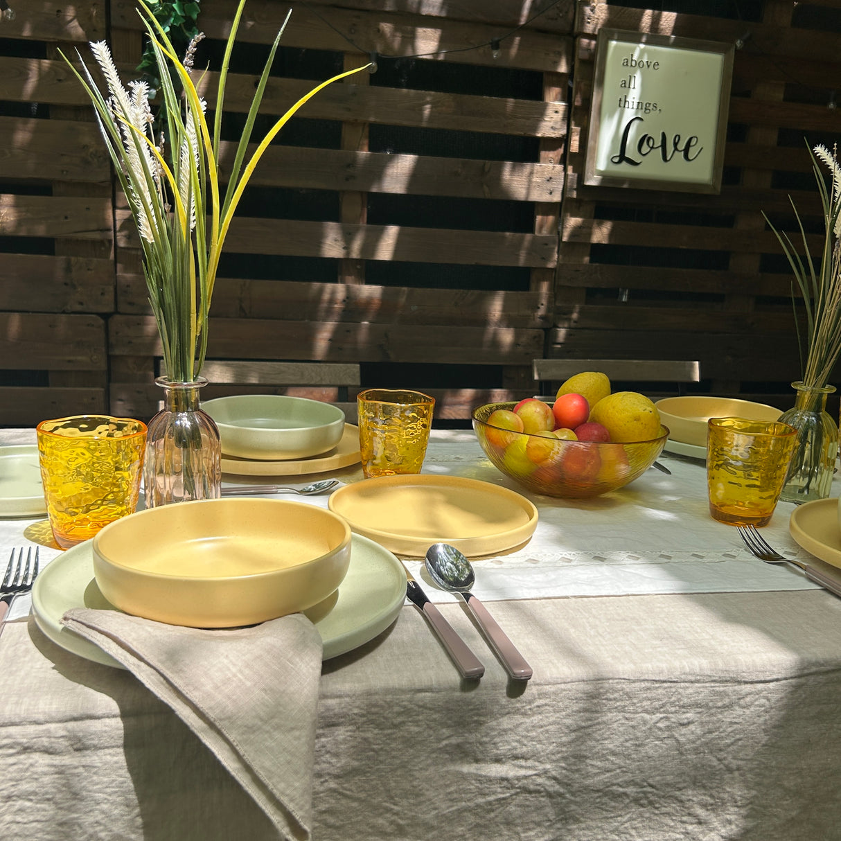 Servizio di Piatti da Tavola in Porcellana SKANDIK ELEMENTS Mix 18 Pezzi by Casa Collection