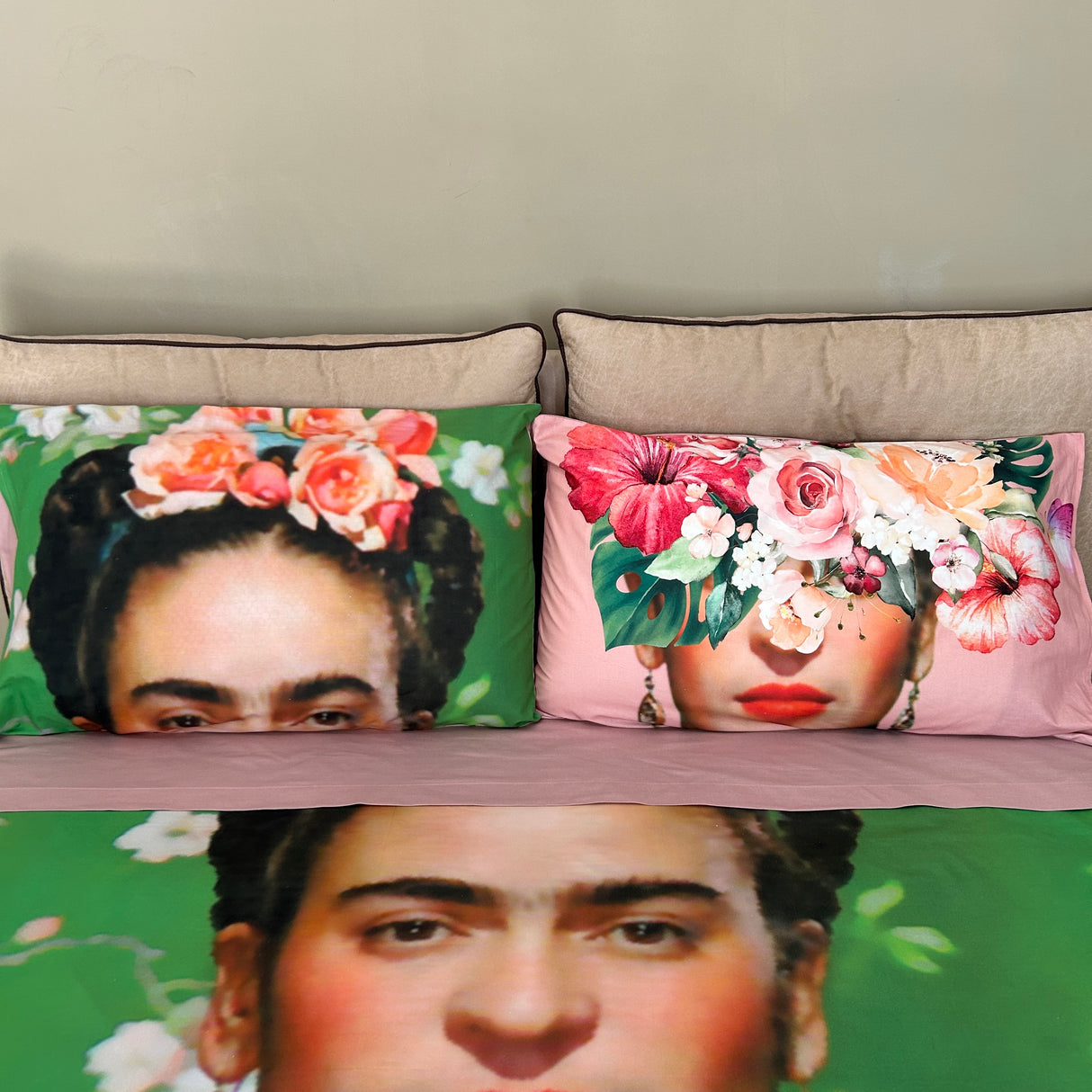 Completo lenzuola copriletto FRIDA KAHLO by I Love Sleeping