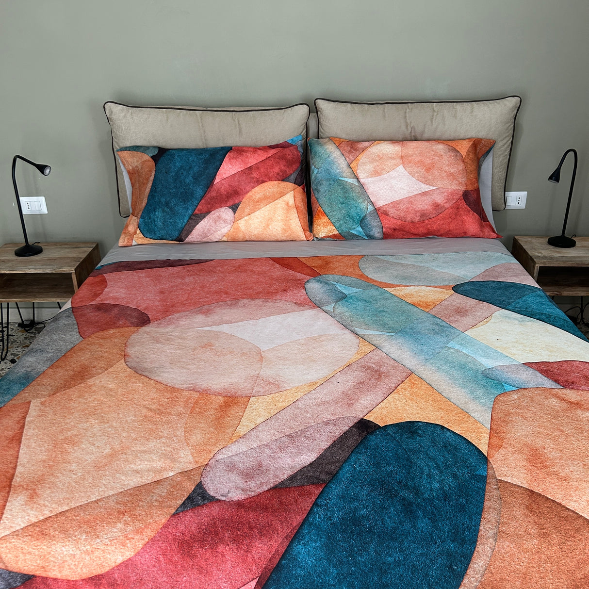 Completo Lenzuolo Copriletto Cotone RYAN by Linea Oro