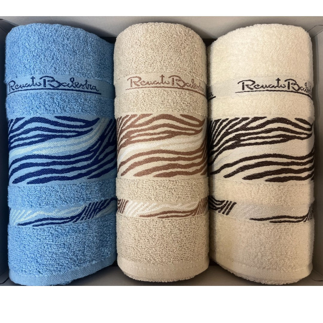 Set 3+3 Asciugamani RIO by Renato Balestra