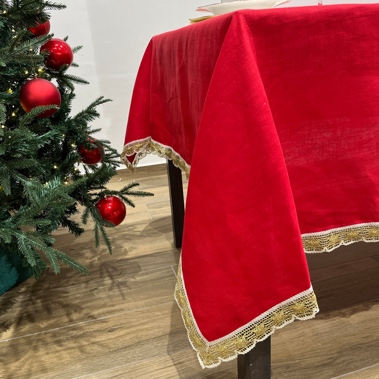 Tovaglia PIZZO LUREX by Serendipity (Natale)