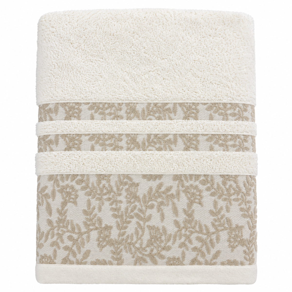Set Asciugamani 1+1 Lour Jacquard - Linea Oro