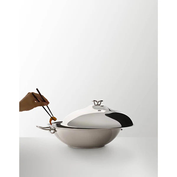 Chinese KAREN Wok con Coperchio by Serafino Zani