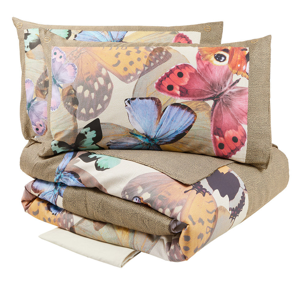Completo copripiumino BUTTERFLY - Borbonese