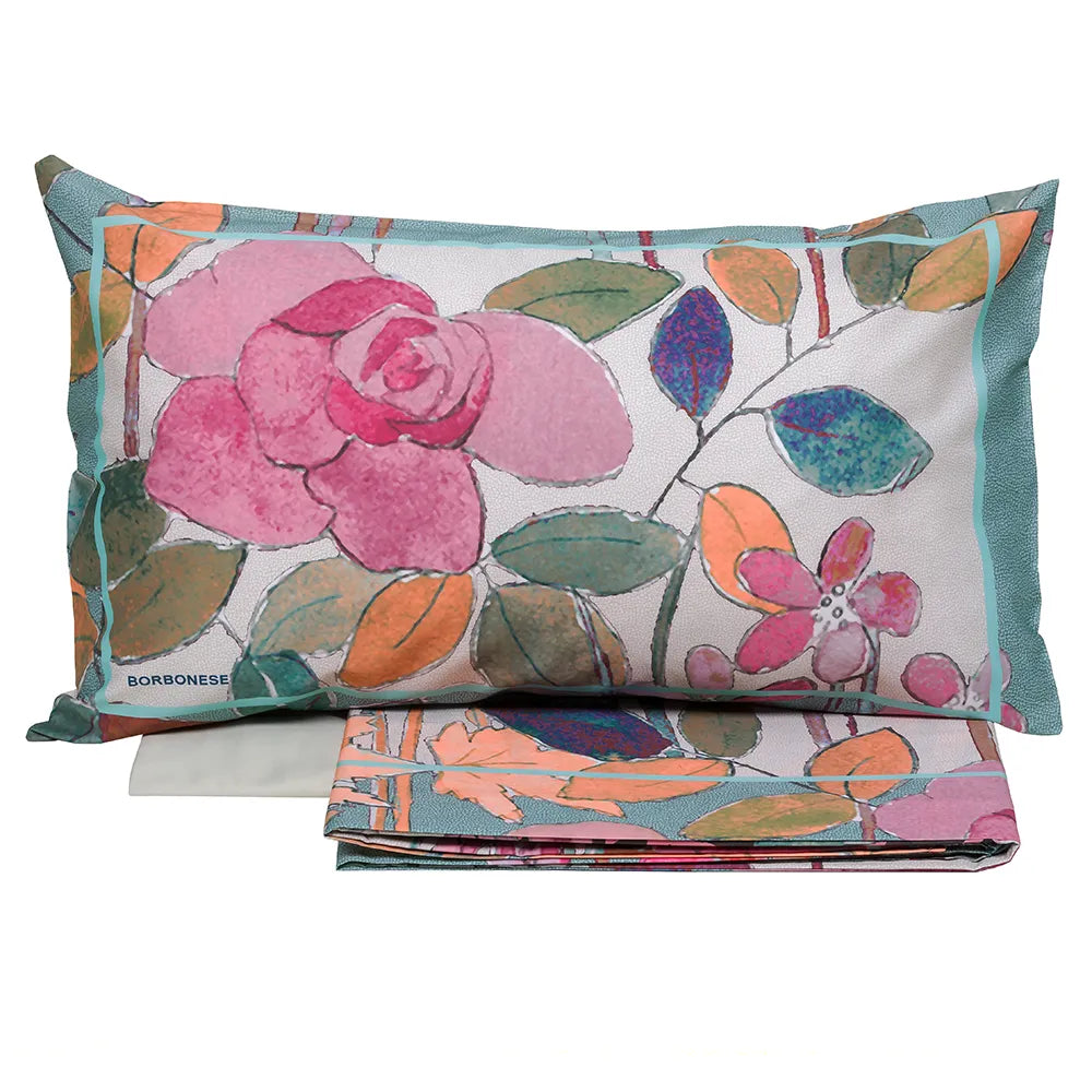 Completo lenzuola copriletto GARDEN - Borbonese