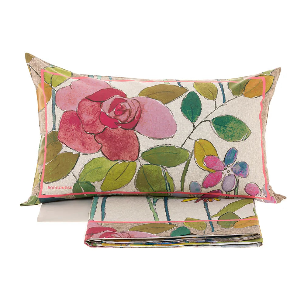 Completo lenzuola copriletto GARDEN - Borbonese