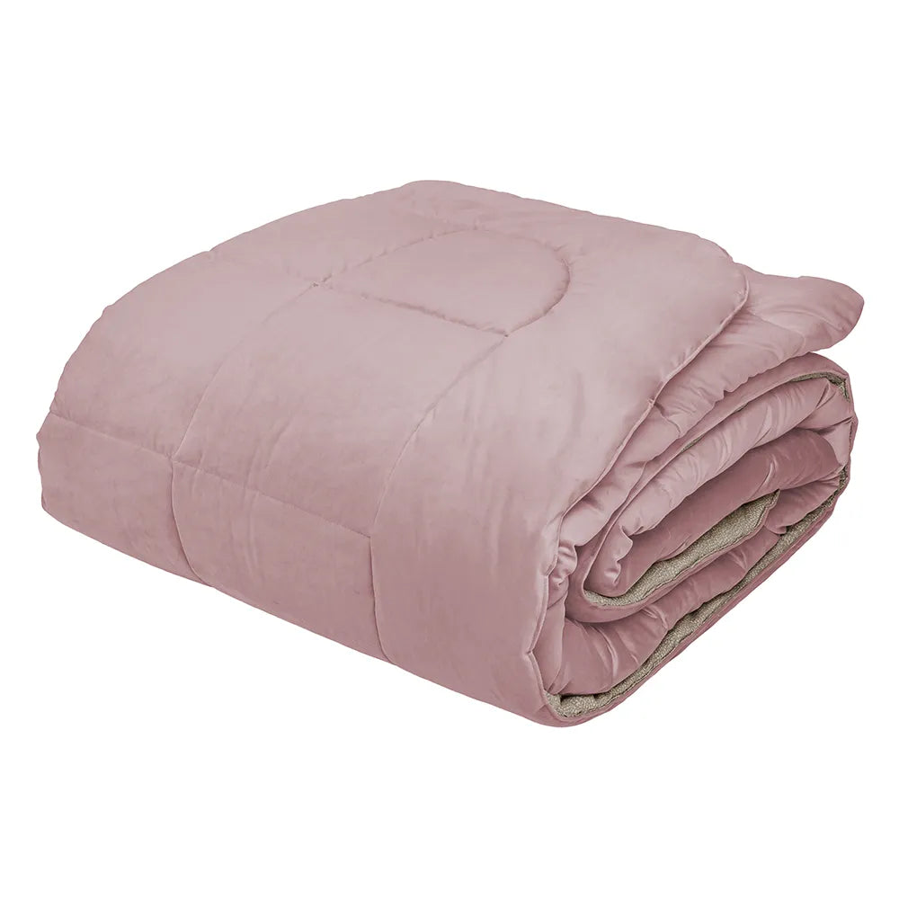 Trapunta in velluto LIVING - Borbonese