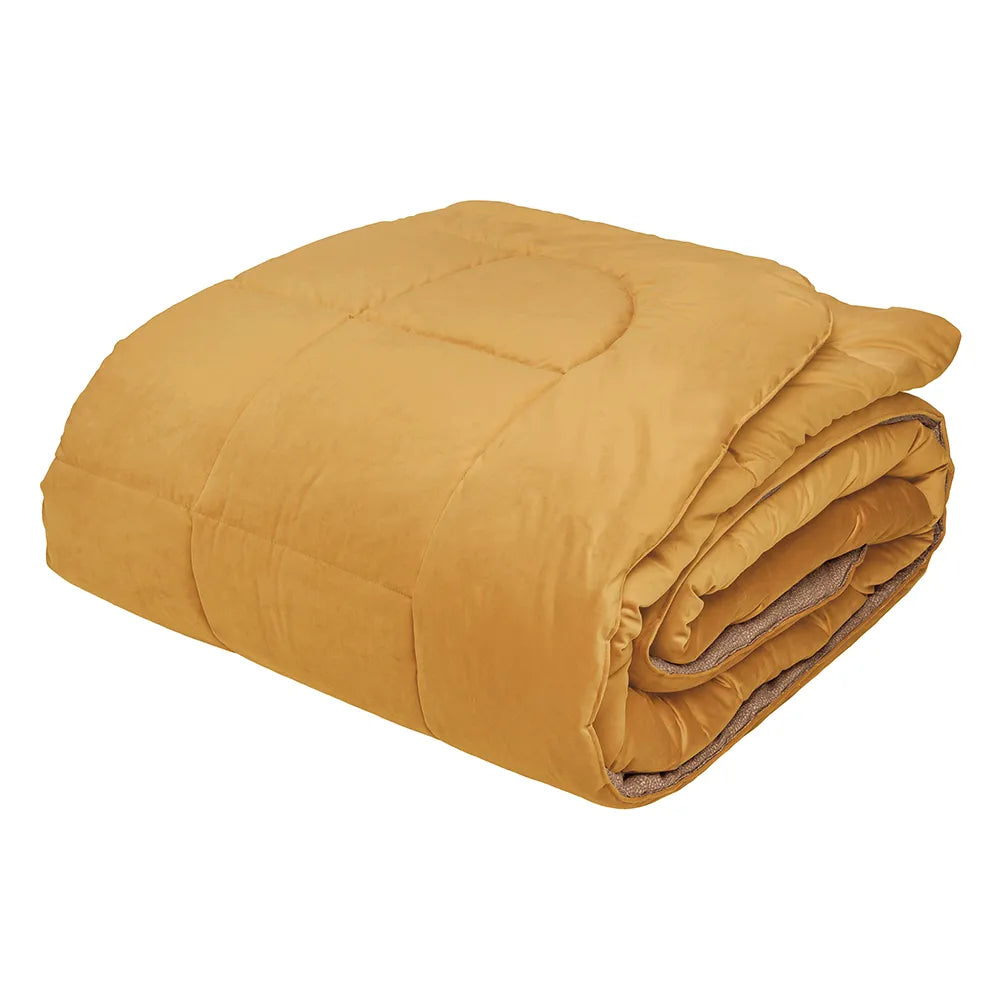 Trapunta in velluto LIVING - Borbonese