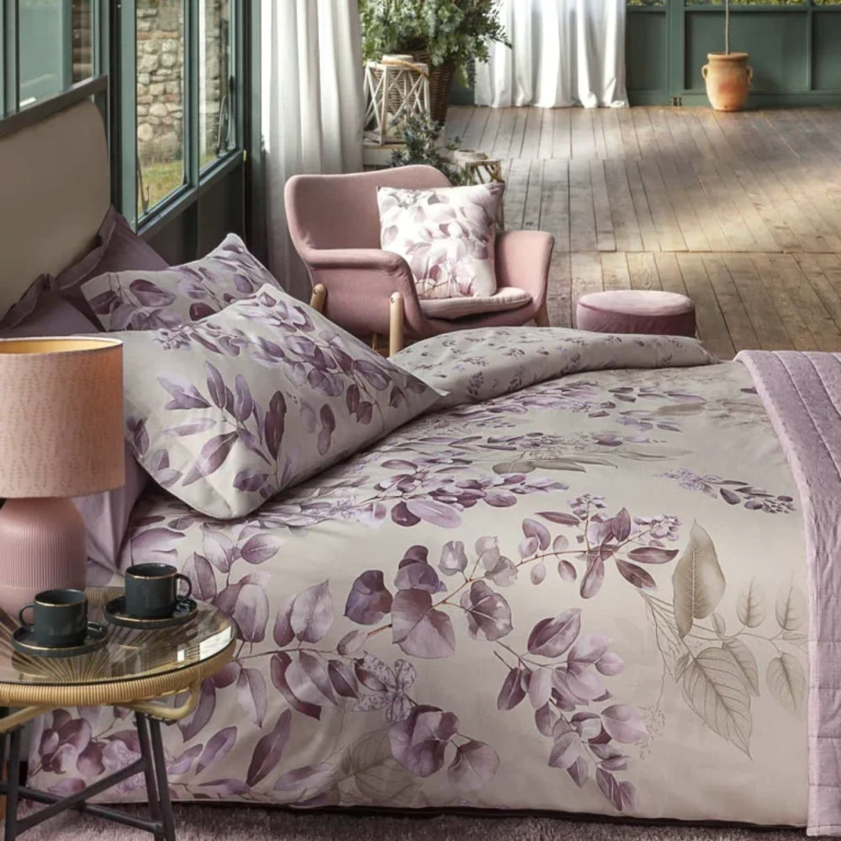 Completo Copripiumino Laurel - Tessitura Randi