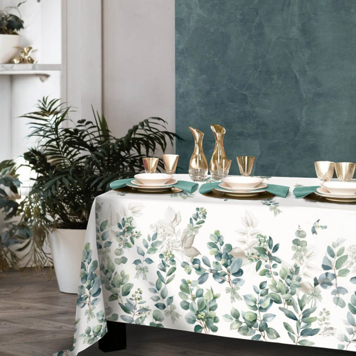 Tovaglia Laurel in 100% Cotone – Tessitura Randi