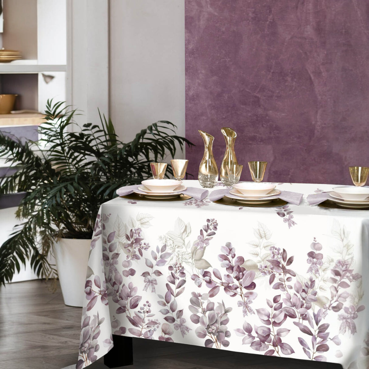 Tovaglia Laurel in 100% Cotone – Tessitura Randi