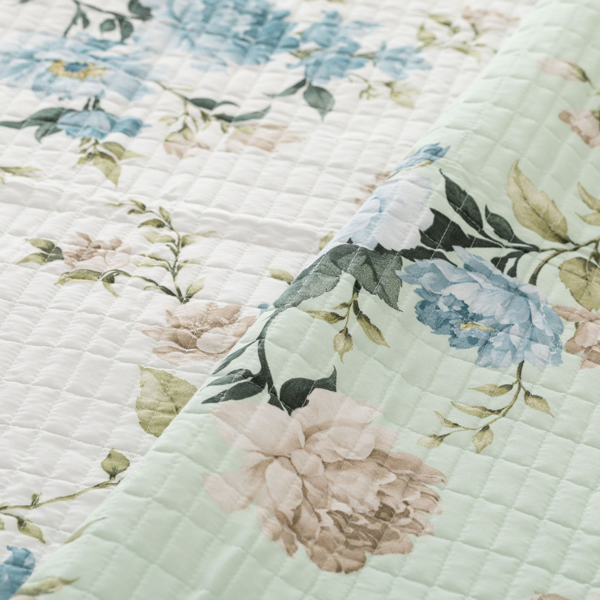 Trapuntino Matrimoniale Double Face EVIE Linea Oro 260x260 cm – Quilt Microfibra Stampata