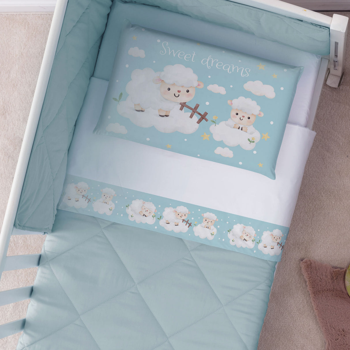 Completo Lettino Baby SWEET DREAMS by Carillo