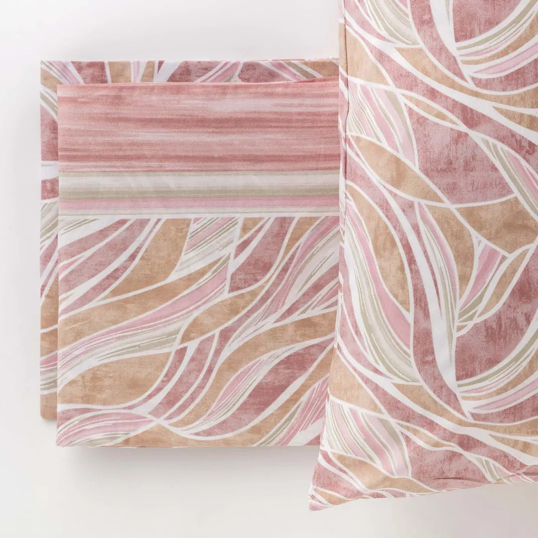 Completo Lenzuola In Cotone Lenia - Linea Oro