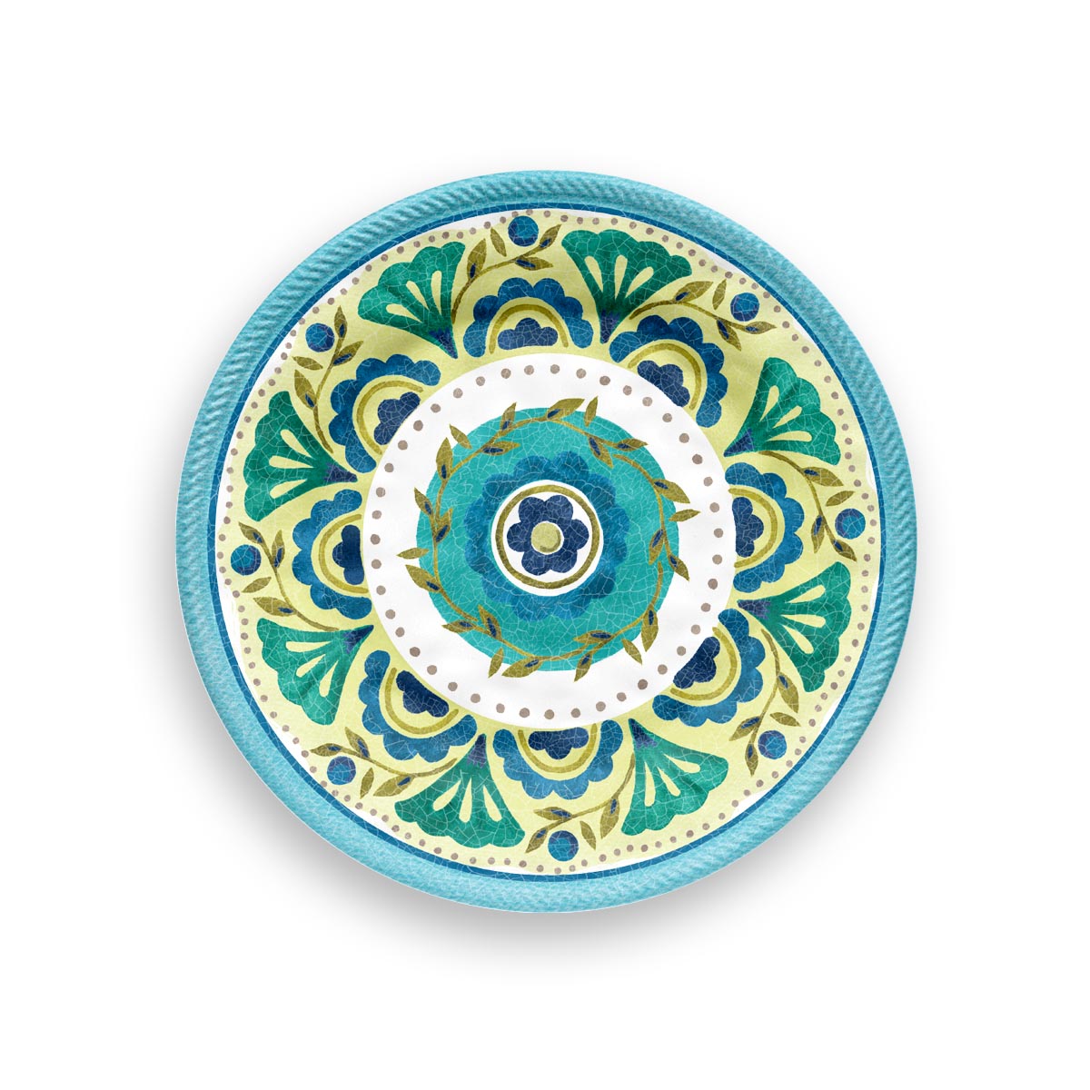 Piatto Dessert LONDON in melamina- conf. 3 pz by Emporio Zani Touch-mel