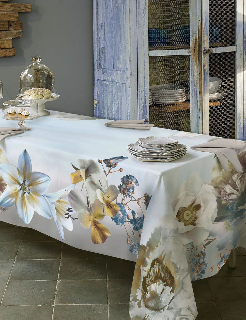 Tovaglia x8 MAESTRALE by Tessitura Randi