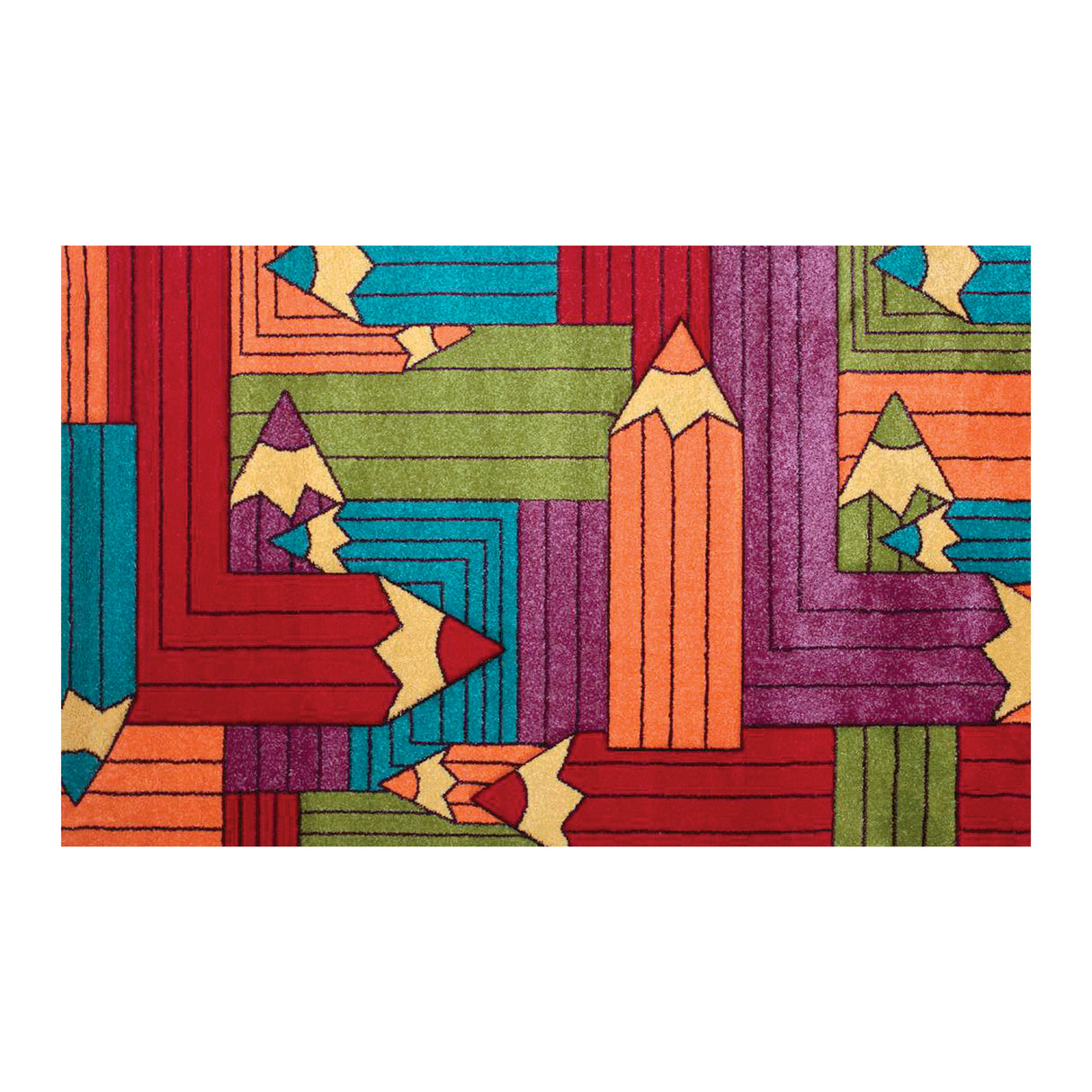 Tappeto FAIRY (misure extra) dis. MATITA by Karì