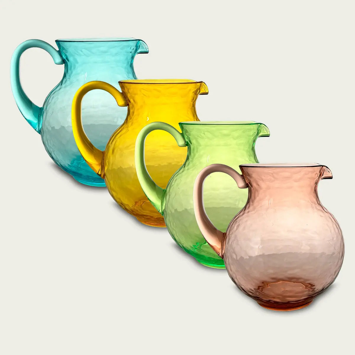 Caraffa 2 Litri HAMMERED In Plastica Acrilica by Arca