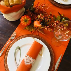 Runner liscio in tessuto antimacchia no stiro – Magilù