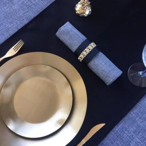 Runner liscio in tessuto antimacchia no stiro – Magilù