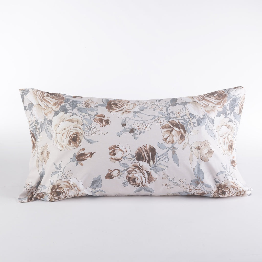 Federa Singola con Volani Oxford Fiori Grandi 50x80 cm Maè - Via Roma 60