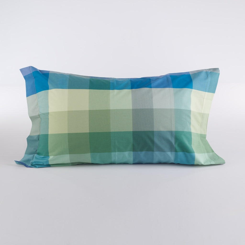 Federa Singola con Volani Oxford Quadro Color 50x80 cm Maè - Via Roma 60