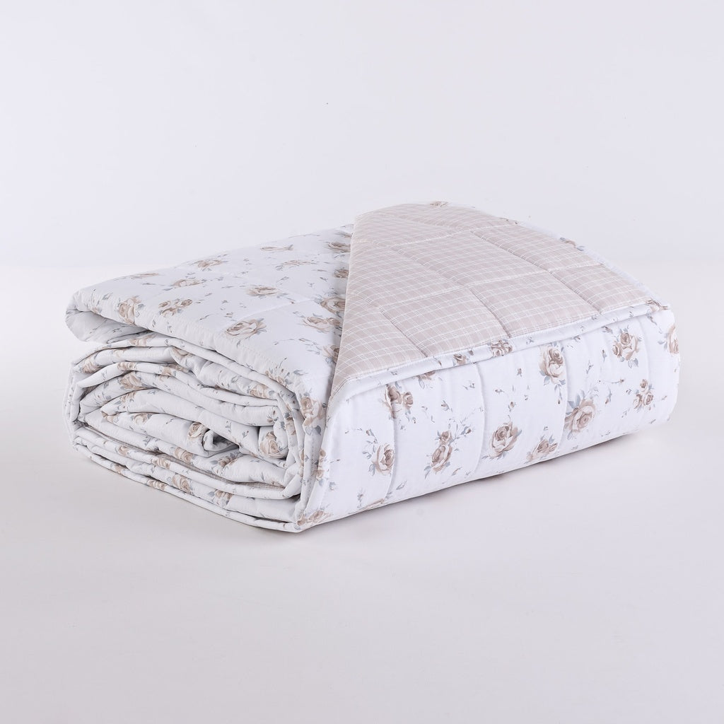 Trapuntino Quilt Oxford Singolo, Matrimoniale, 1 Piazza e Mezza 100% Cotone Maè - Via Roma 60