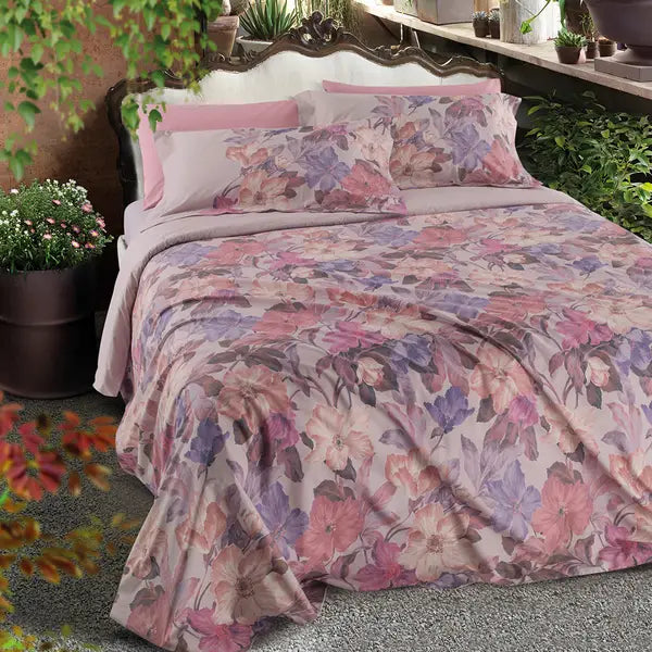 Completo copripiumino in Percalle Divine -Gabel