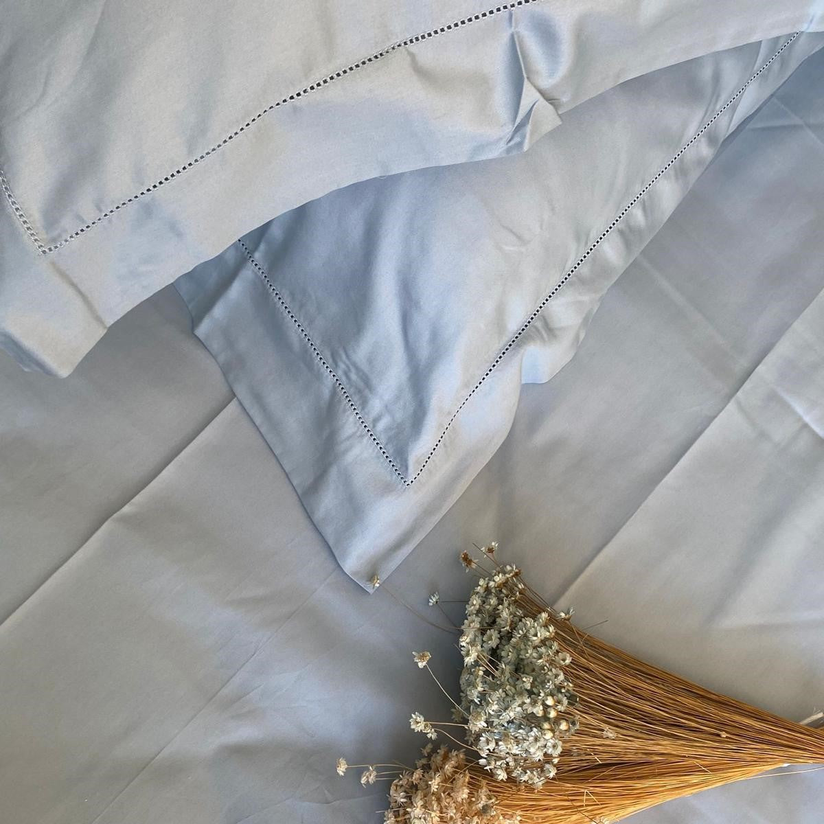 Completo Lenzuola Matrimoniale RASO MAJOR By Maestri Cotonieri