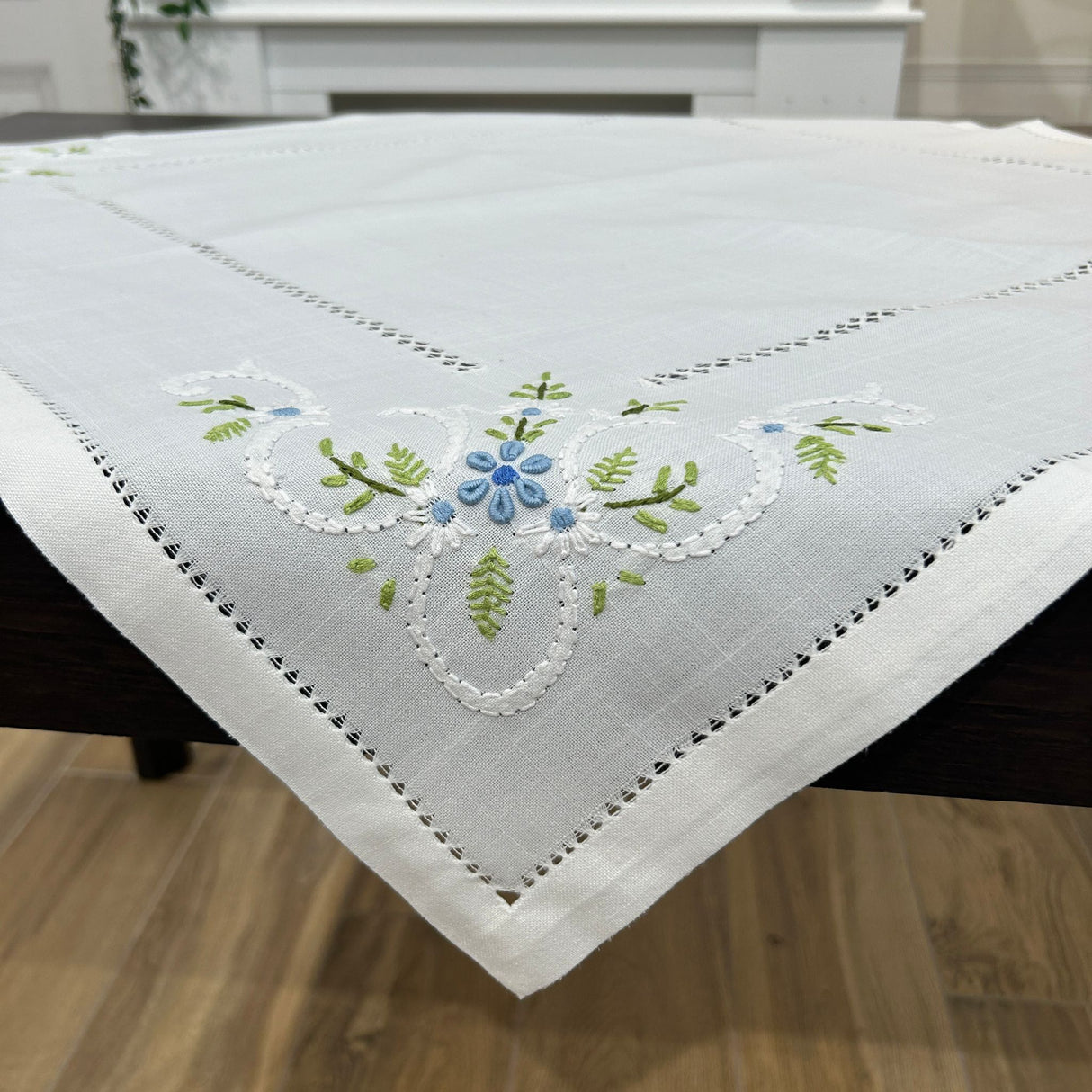 Centro FIORELLINI BLU by Mondo Biancheria