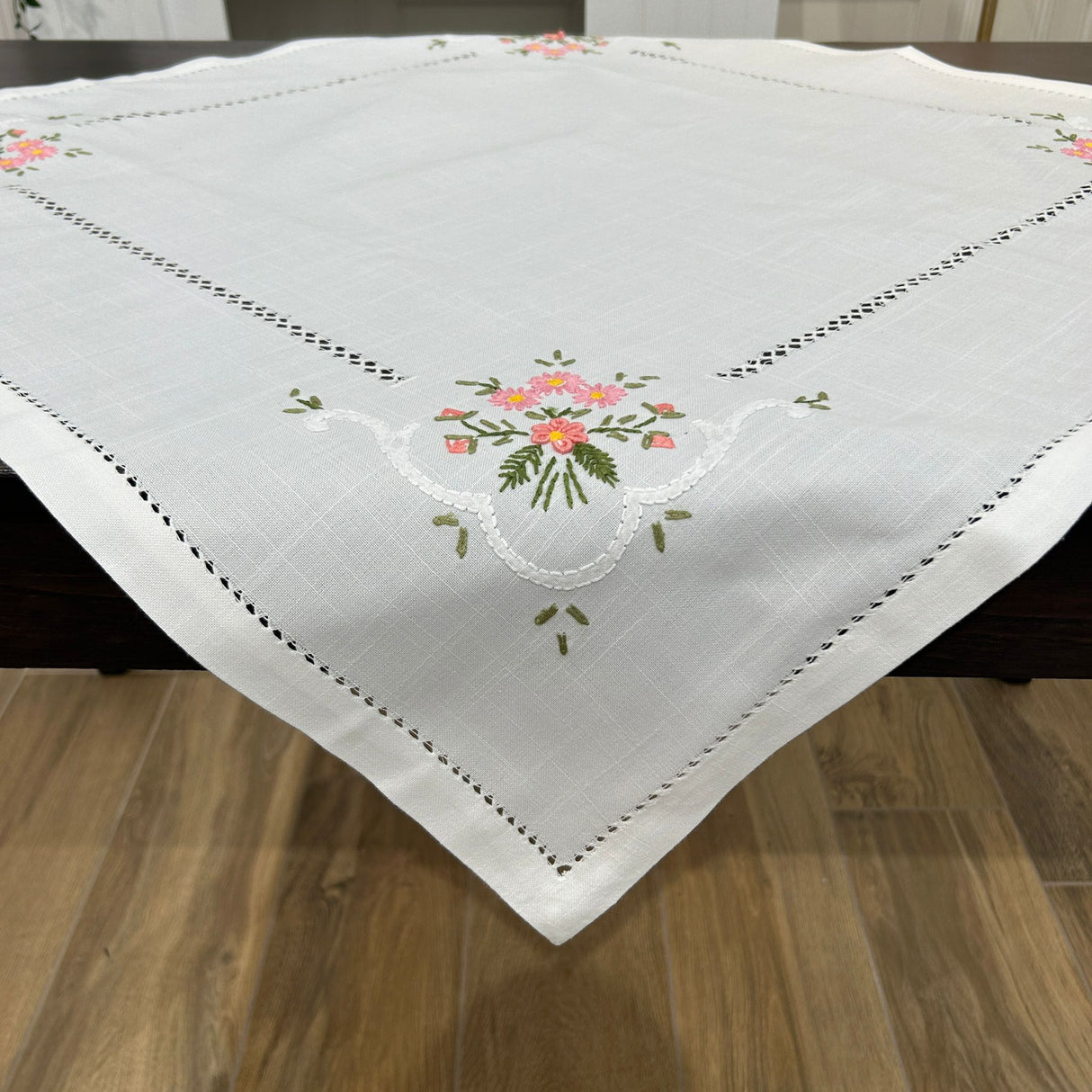 Centro FIORELLINI ROSA by Mondo Biancheria