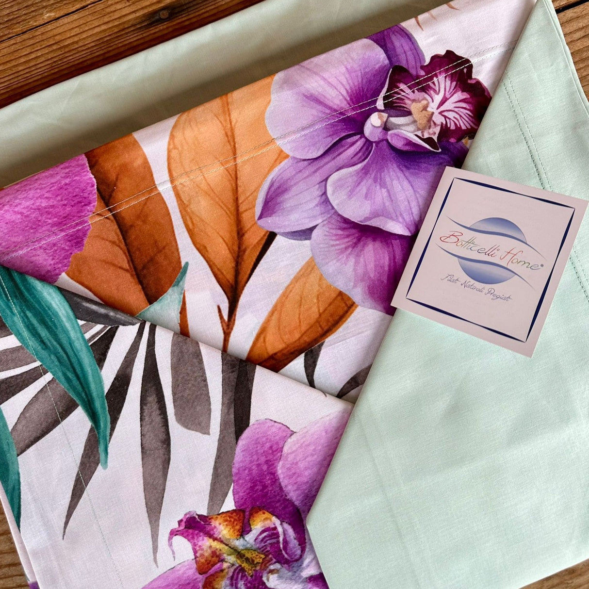 Completo Lenzuola HAWAII con 4 Federe by Botticelli Home