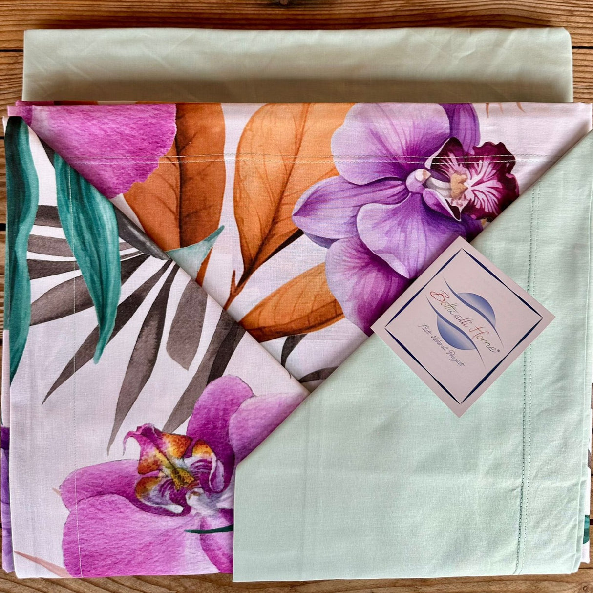 Completo Lenzuola HAWAII con 4 Federe by Botticelli Home