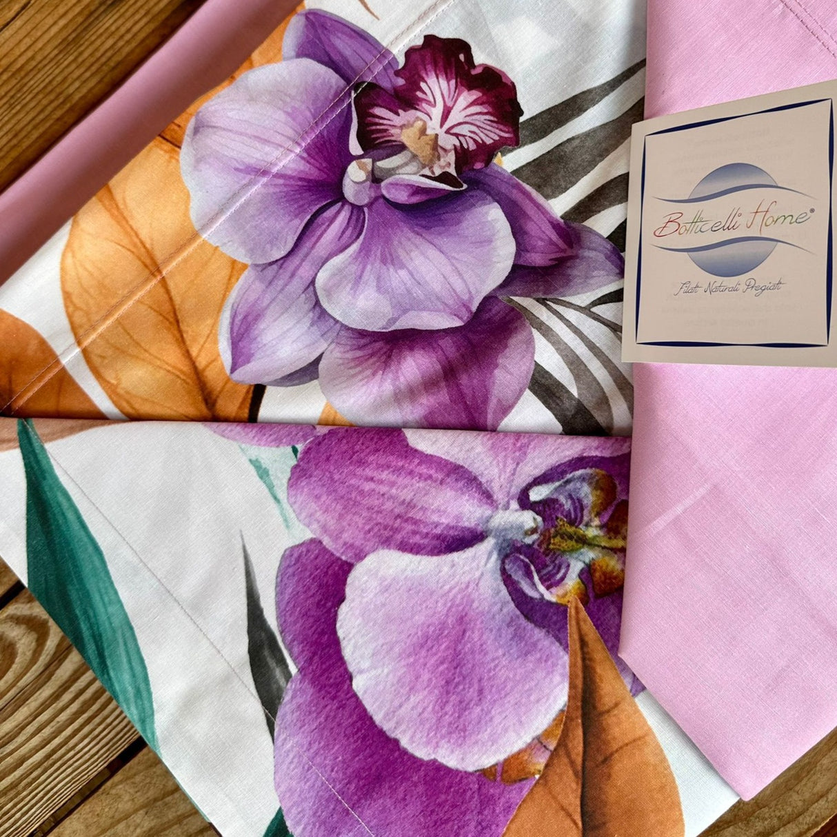 Completo Lenzuola HAWAII con 4 Federe by Botticelli Home