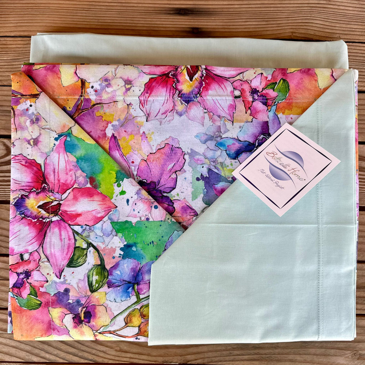 Completo Lenzuola BELFIORE con 4 Federe by Botticelli Home