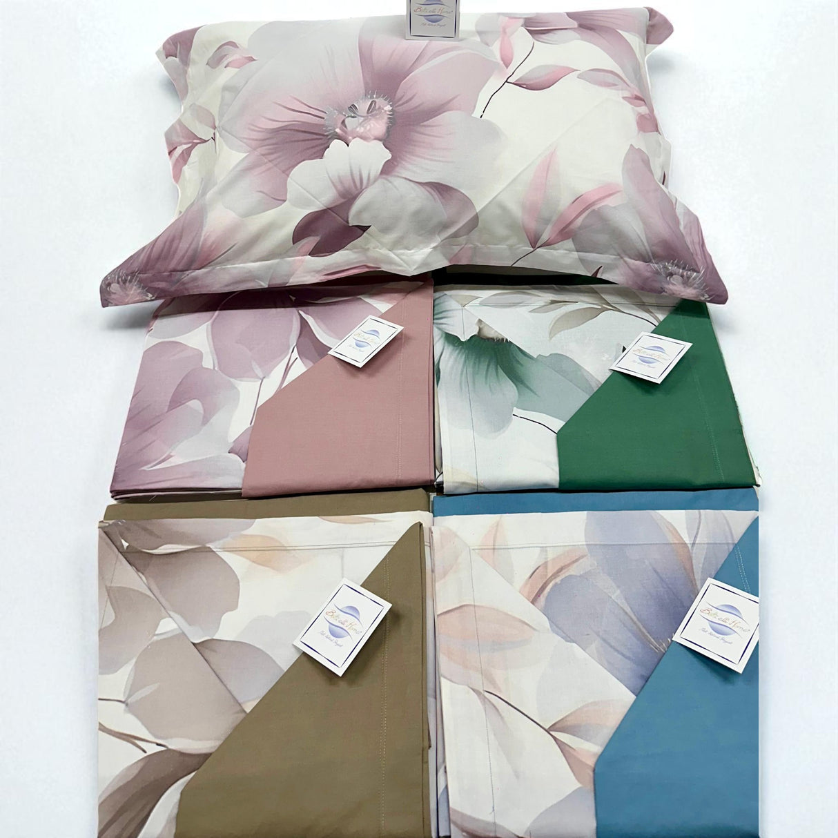 Completo Lenzuola AURA con 4 federe by Botticelli