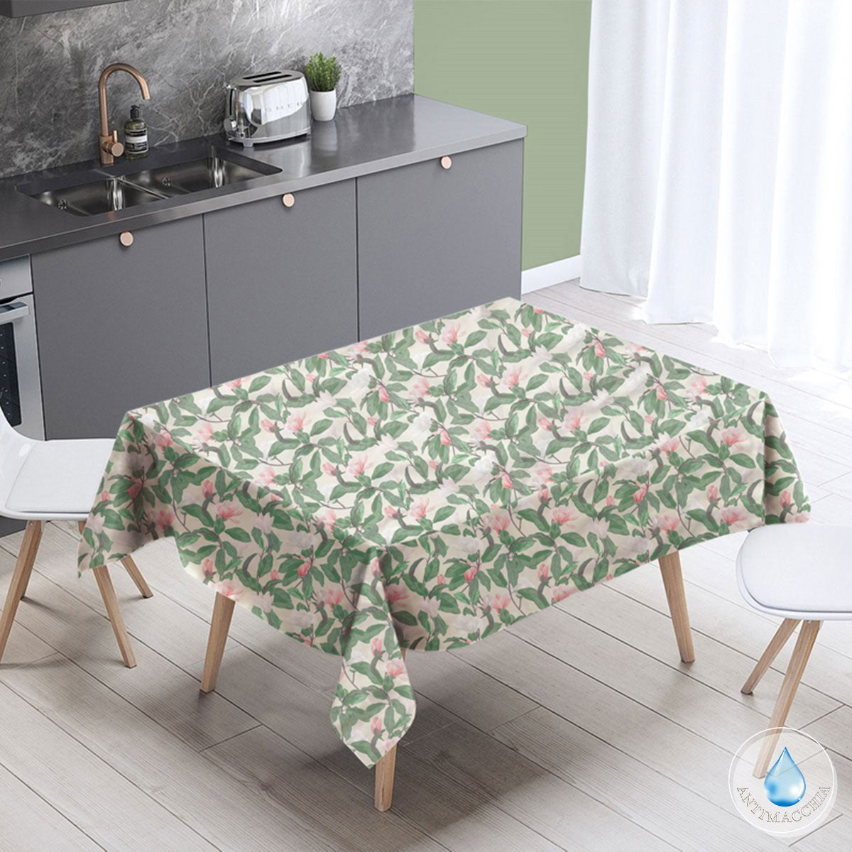 Tovaglia Antimacchia SI MANGIA CON LE MANI 007 - Antica Tessitura Italiana